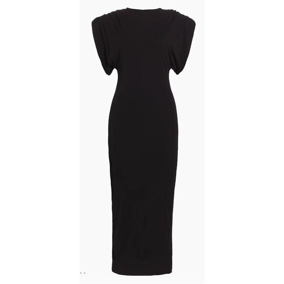 WARDROBE.NYC Sheath Midi-Dress in Black NWT Size XS - Picture 1 of 11